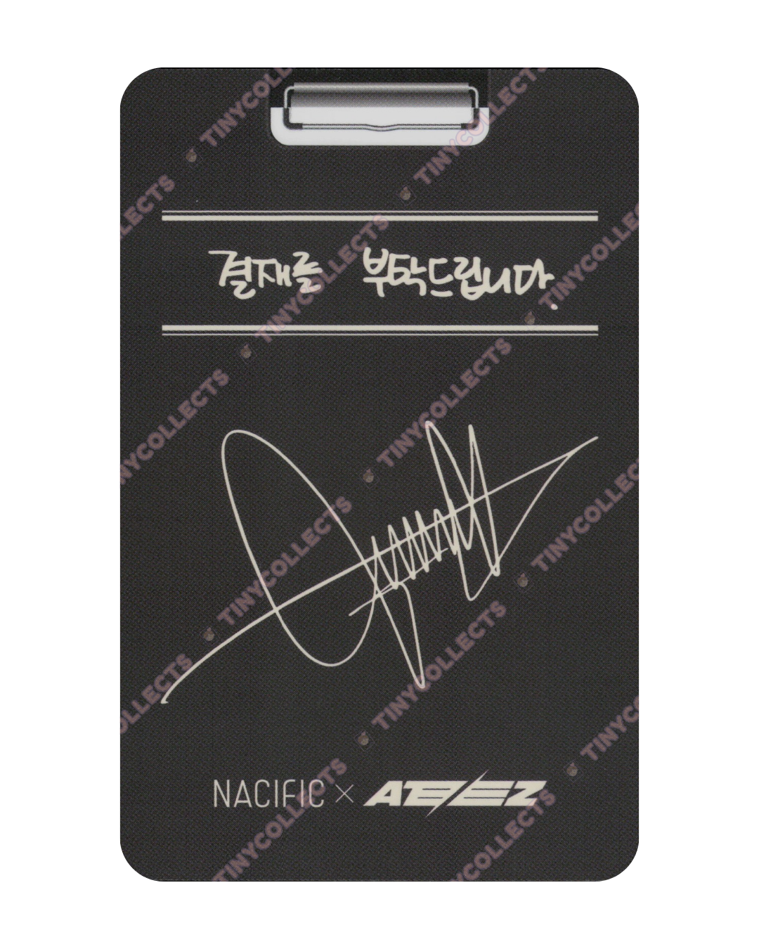 Jongho Nacific 3.1 Office ver. photocard ATEEZ collab