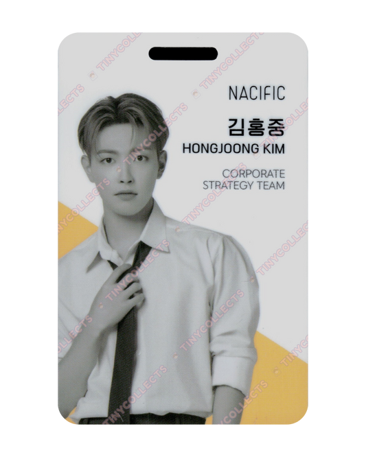 Hongjoong Nacific 3.2 Office ver. ID card ATEEZ collab