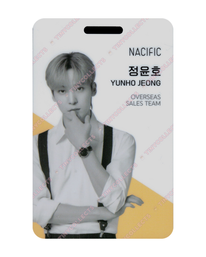 Yunho Nacific 3.2 Office ver. ID card ATEEZ collab