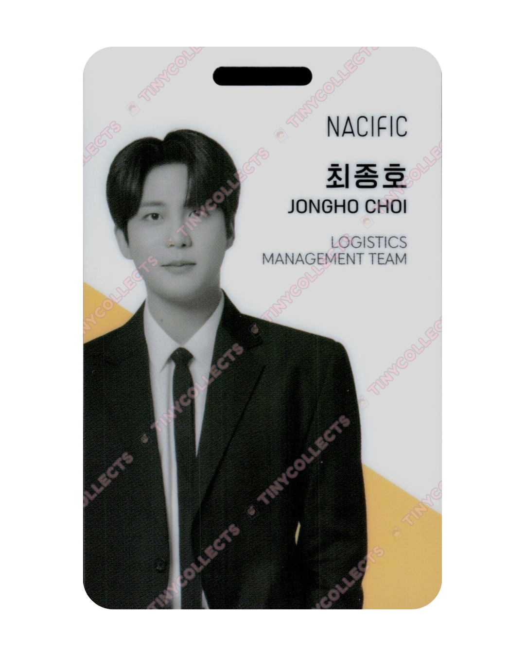 Jongho Nacific 3.2 Office ver. ID card ATEEZ collab