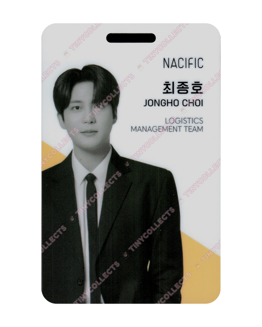Jongho Nacific 3.2 Office ver. ID card ATEEZ collab