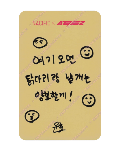 Yunho Nacific 4.1 Playground ver. Photocard ATEEZ collab