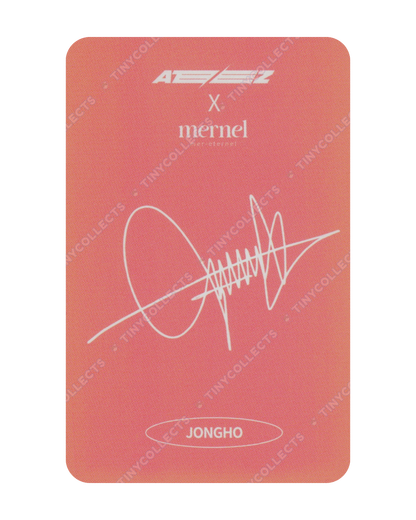 Jongho Mernel 2.1 A type collab benefit ATEEZ