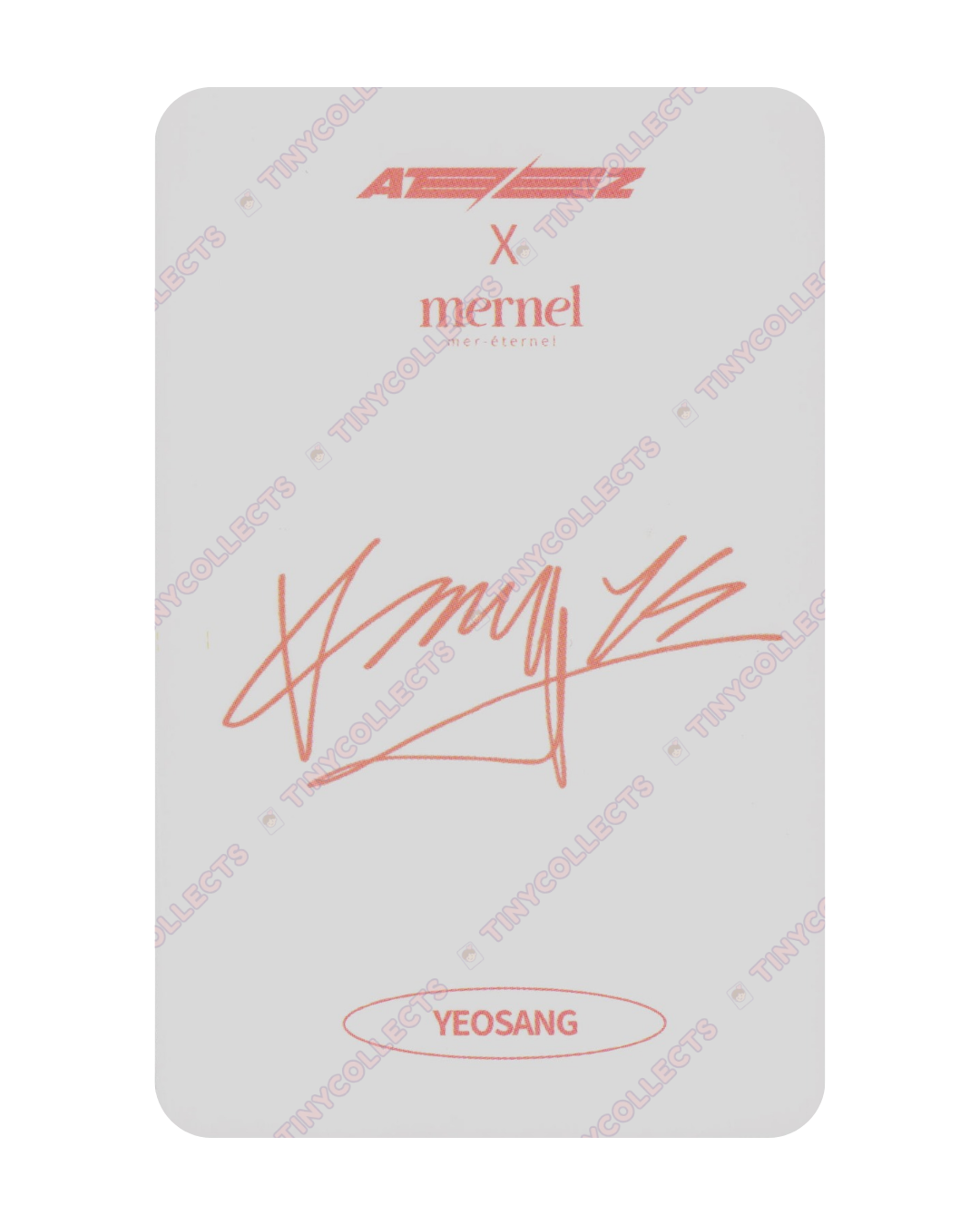 Yeosang Mernel 2.2 B type collab benefit ATEEZ