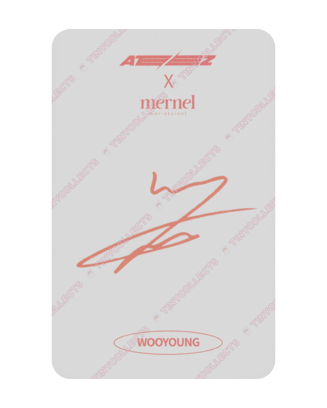 Wooyoung Mernel 2.2 B type collab benefit ATEEZ