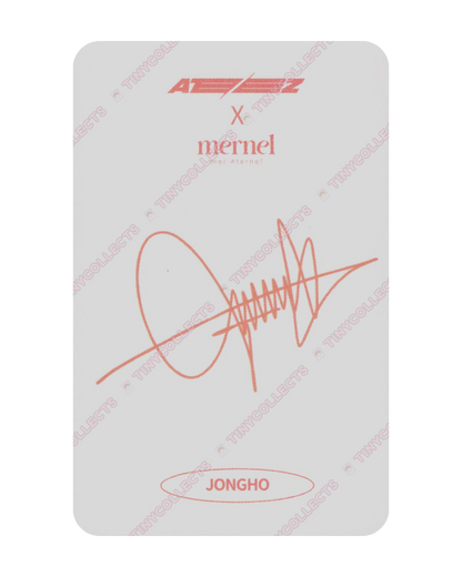 Jongho Mernel 2.2 B type collab benefit ATEEZ