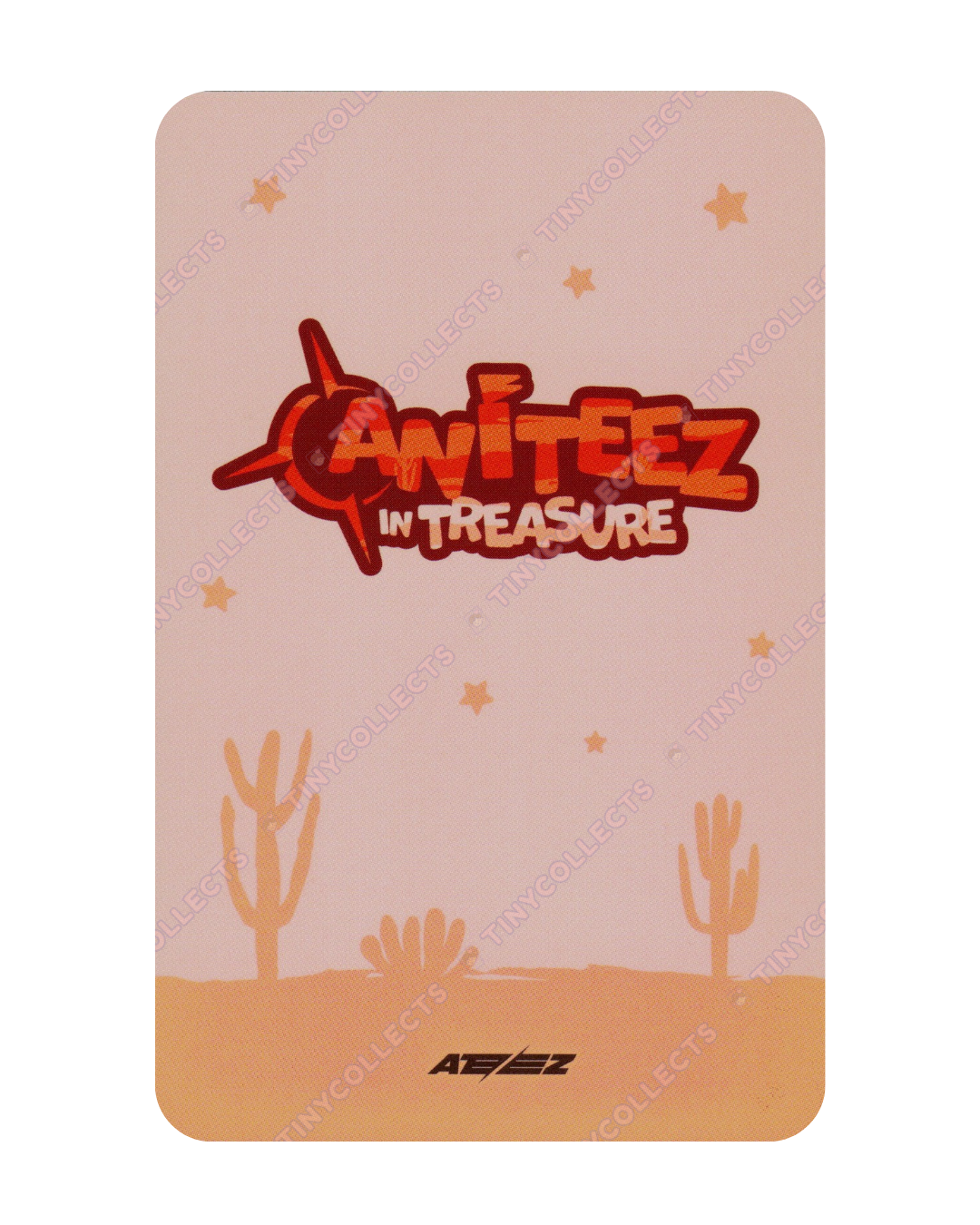 Yunho trading card 2 Aniteez in Treasure ATEEZ