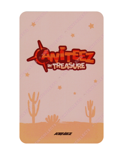 Seonghwa trading card 2 Aniteez in Treasure ATEEZ