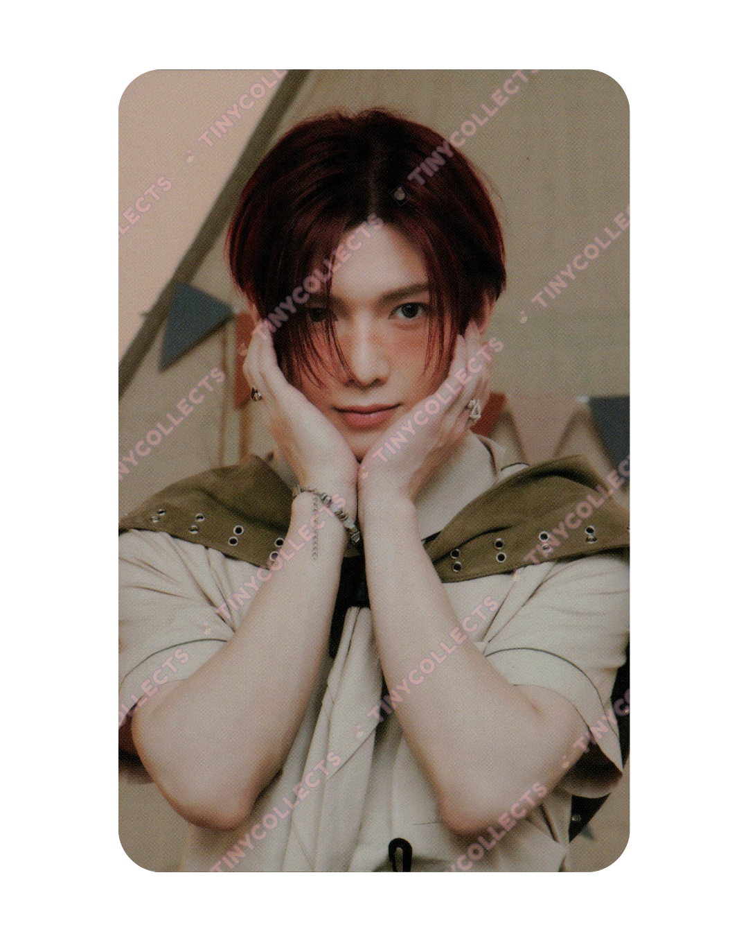 Yeosang trading card 4 Aniteez in Treasure ATEEZ