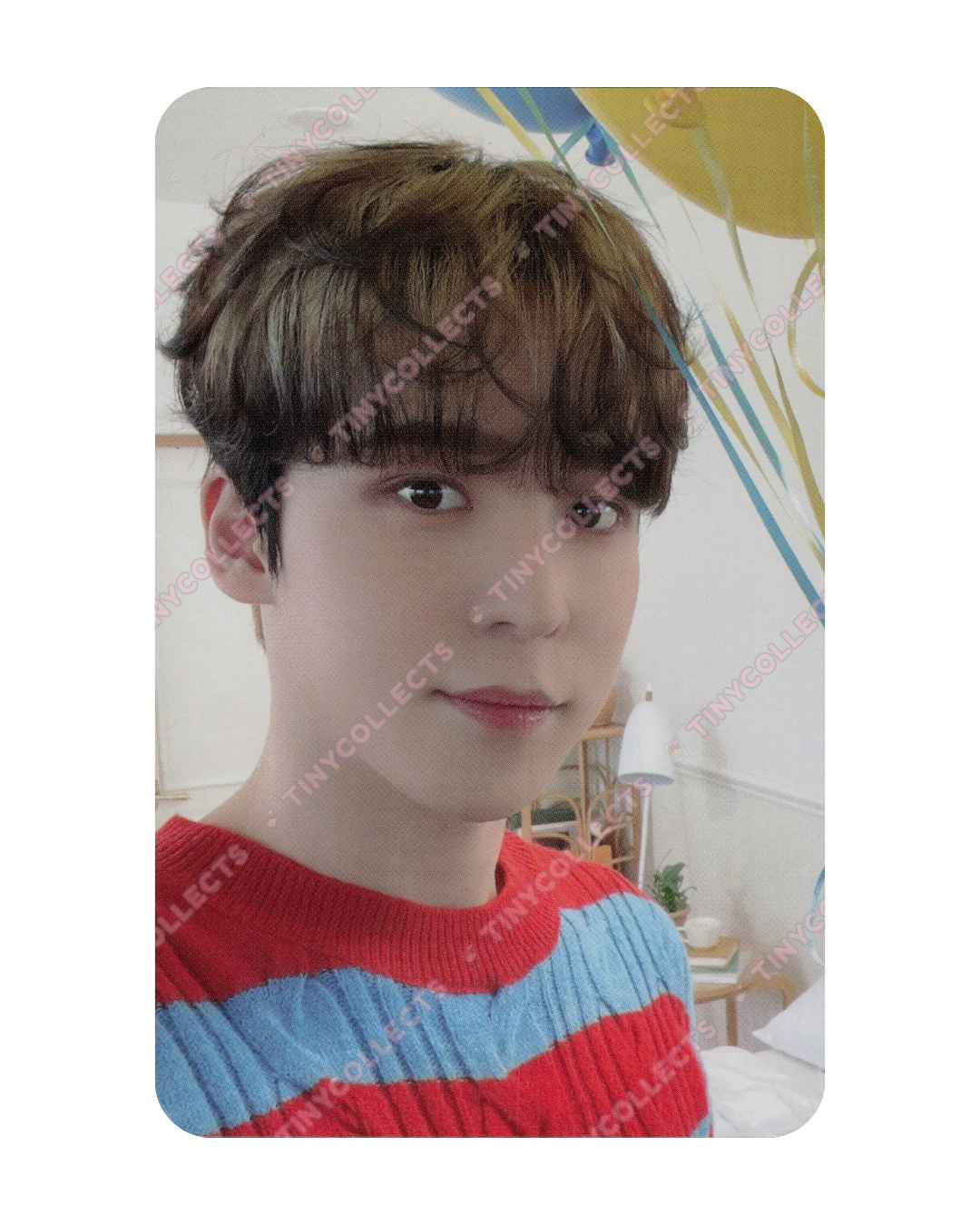 Yunho Trading Card 1 Atiny Room 4th Anniversary ATEEZ