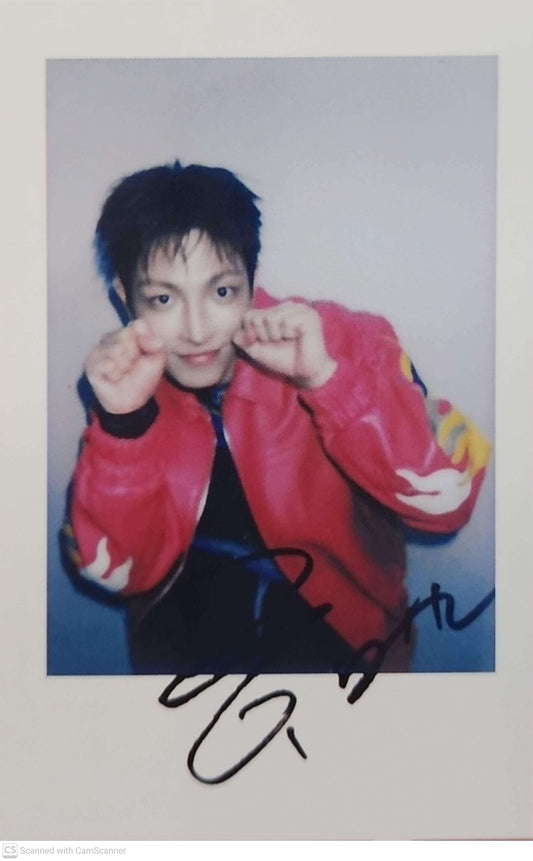 Hongjoong Makestar 1.2 Polaroid 3:1 ver. POB Golden Hour part 5 ATEEZ