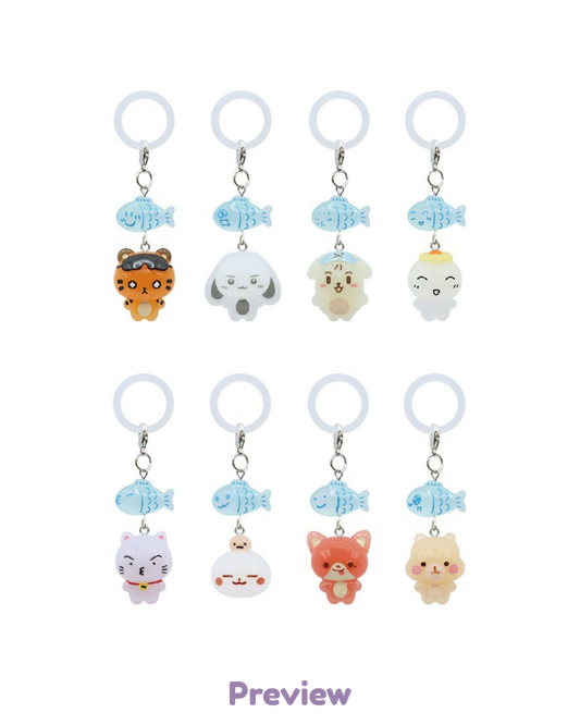 Blue Drift Lucky Fish Charm Merch 8th Anniversary Exhibition ATEEZ