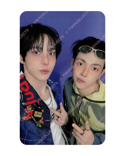 Hongjoong Yunho unit Trading Card 6 Aniteez in Color ATEEZ