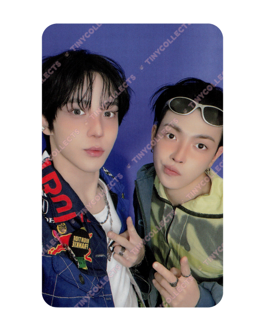 Hongjoong Yunho unit Trading Card 6 Aniteez in Color ATEEZ
