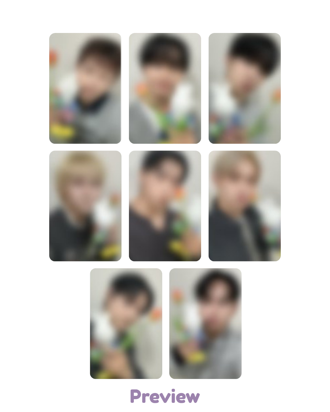 Set/OT8 Fromm Lucky Draw 1.0 Miffy with Tulip ver. Golden Hour part 4 ATEEZ