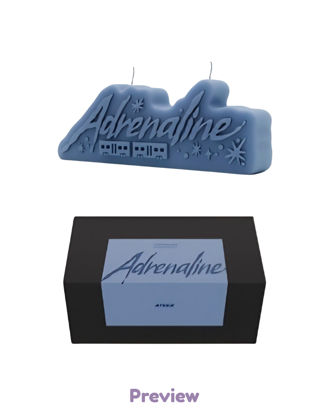 Candle Soundwave Pop-up merch Golden Hour part 4 ATEEZ