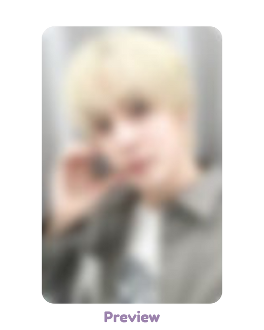 Yunho Whosfan 1.0 Cheek Heart ver. POB Golden Hour part 5 ATEEZ