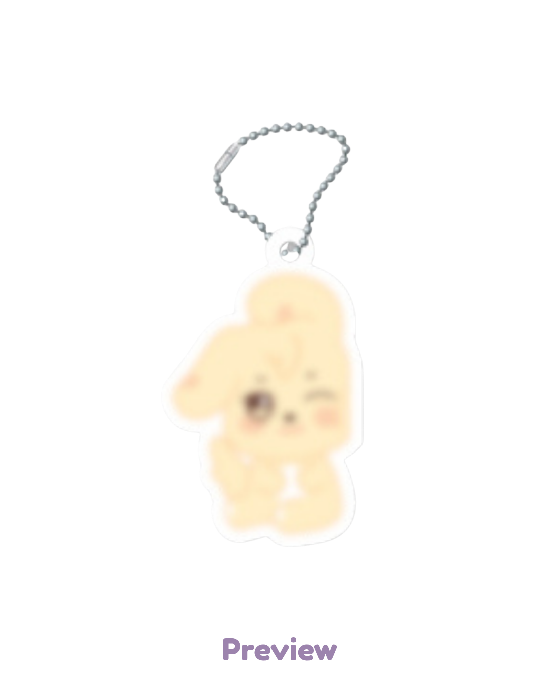 Yunho Soundwave 1.2 Aniteez Acrylic Keyring ver. POB Golden Hour part 5 ATEEZ
