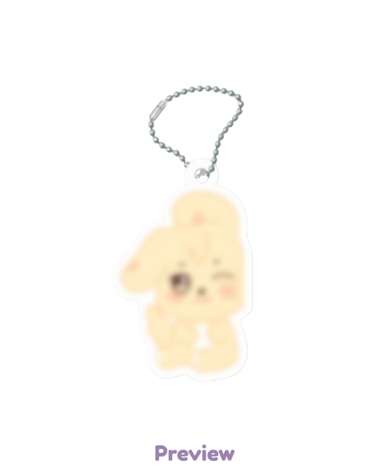 Yunho Soundwave 1.2 Aniteez Acrylic Keyring ver. POB Golden Hour part 5 ATEEZ