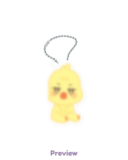 Mingi Soundwave 1.2 Aniteez Acrylic Keyring ver. POB Golden Hour part 5 ATEEZ