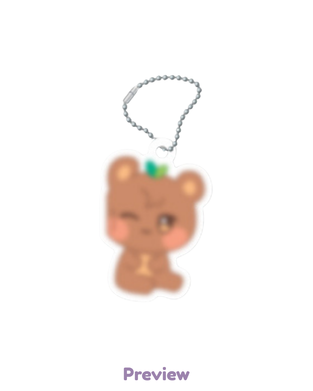 Jongho Soundwave 1.2 Aniteez Acrylic Keyring ver. POB Golden Hour part 5 ATEEZ