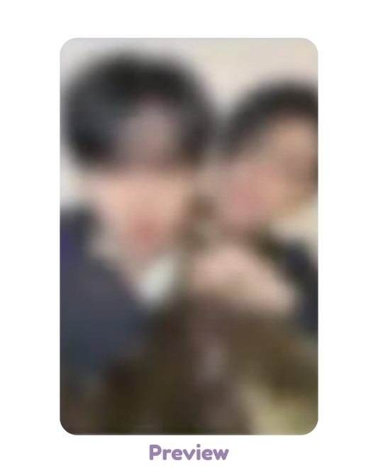 Seonghwa Jongho Toktoq 1.3 Cheek Poke ver. POB unit Golden Hour part 5 ATEEZ