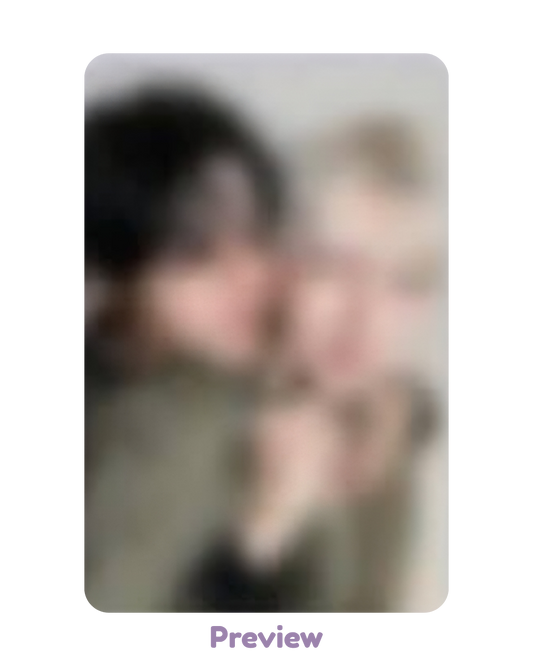 Yeosang Wooyoung Toktoq 1.3 Cheek Poke ver. POB unit Golden Hour part 5 ATEEZ