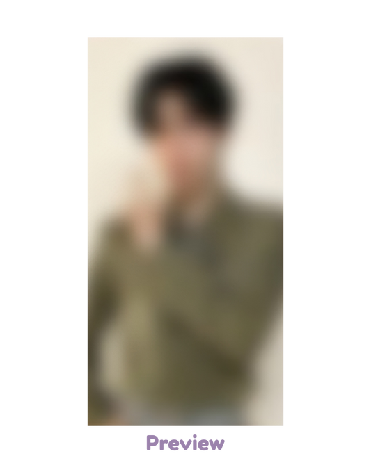 Yunho Apple Music 1.2 Bookmark ver. POB 3:1 Golden Hour part 5 ATEEZ