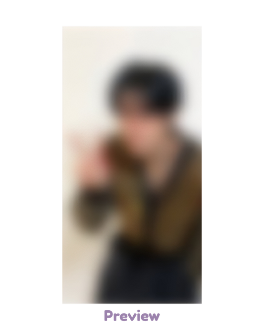 Wooyoung Apple Music 1.2 Bookmark ver. POB 3:1 Golden Hour part 5 ATEEZ