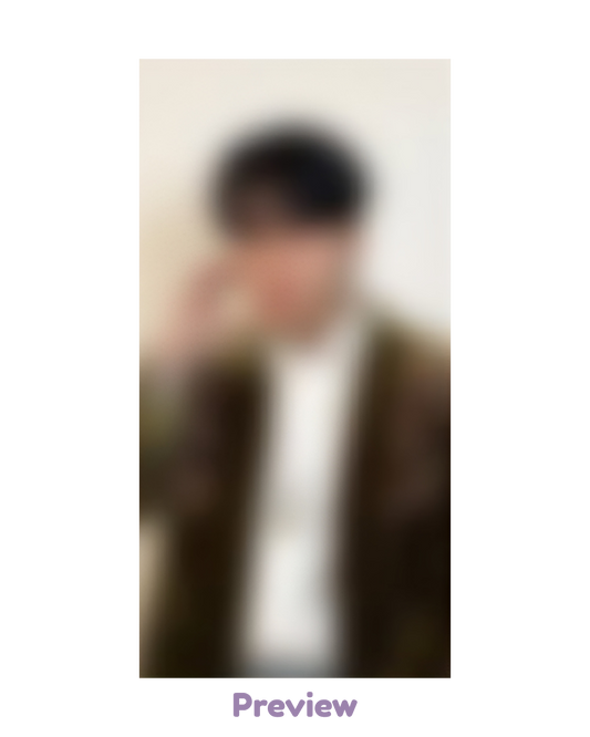 Jongho Apple Music 1.2 Bookmark ver. POB 3:1 Golden Hour part 5 ATEEZ