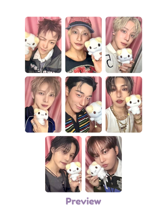 Set/OT8 Soundwave Lucky Draw 1.1 Nyangie ver. Pop-up Golden Hour part 5 ATEEZ