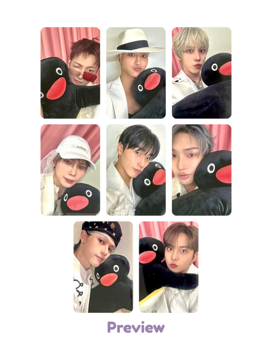 Set/OT8 Soundwave Lucky Draw 1.2 Penguin Friend ver. Pop-up Golden Hour part 5 ATEEZ