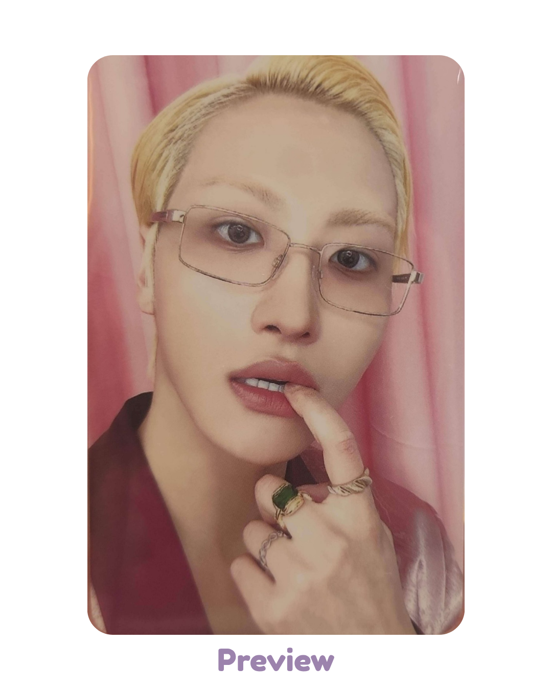 Seonghwa Soundwave Trading Card ver. 3 Pop-up Golden Hour part 5 ATEEZ