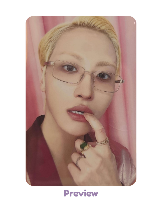 Seonghwa Soundwave Trading Card ver. 3 Pop-up Golden Hour part 5 ATEEZ