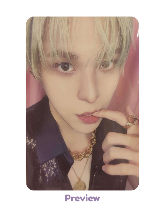 Yunho Soundwave Trading Card ver. 3 Pop-up Golden Hour part 5 ATEEZ