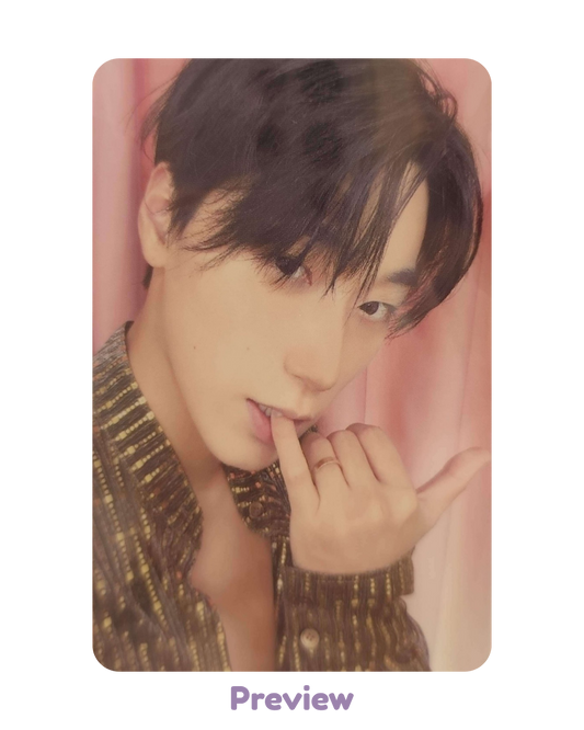 San Soundwave Trading Card ver. 3 Pop-up Golden Hour part 5 ATEEZ