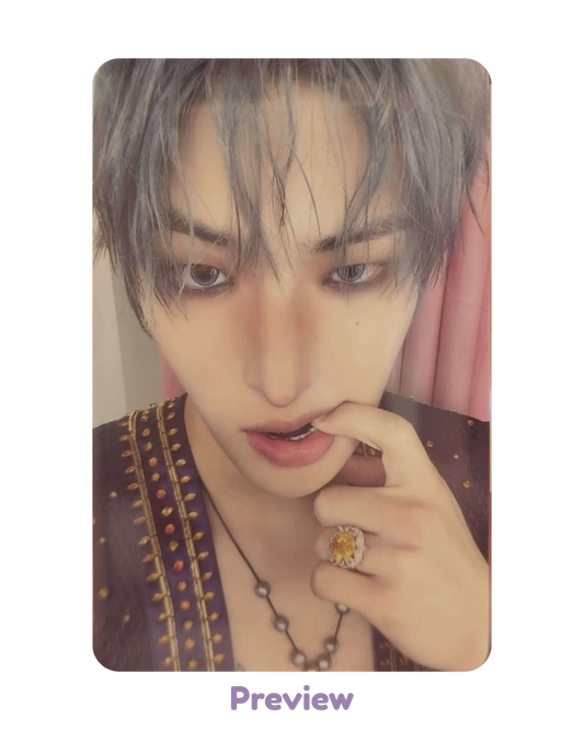 Mingi Soundwave Trading Card ver. 3 Pop-up Golden Hour part 5 ATEEZ
