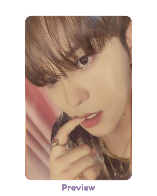Jongho Soundwave Trading Card ver. 3 Pop-up Golden Hour part 5 ATEEZ