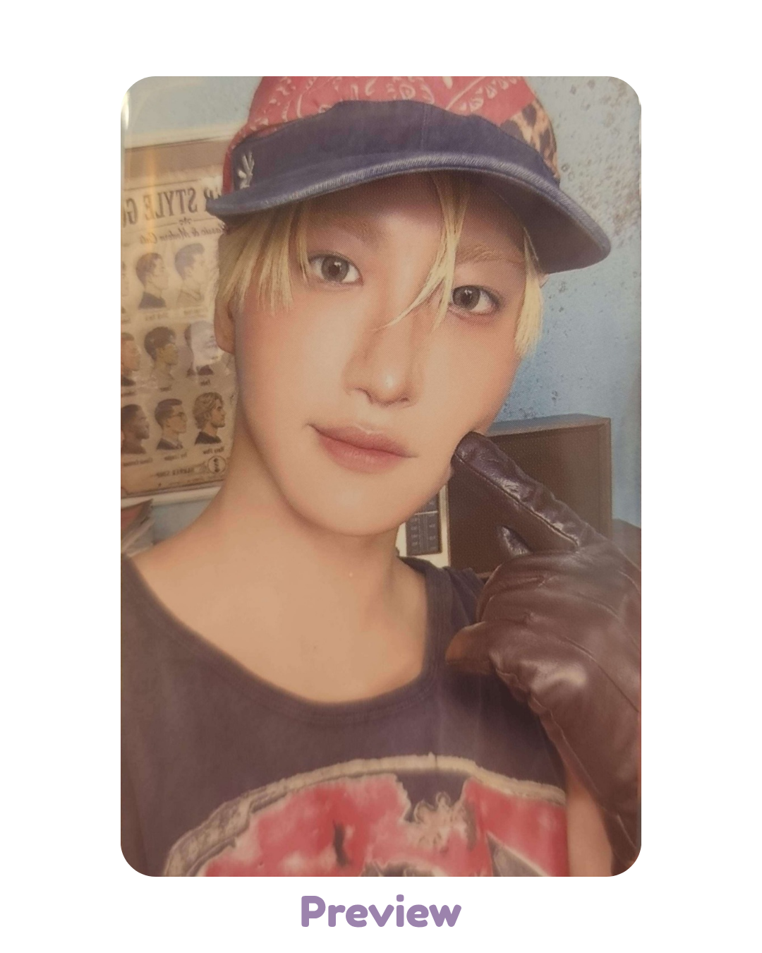 Seonghwa Soundwave Trading Card ver. 1 Pop-up Golden Hour part 5 ATEEZ