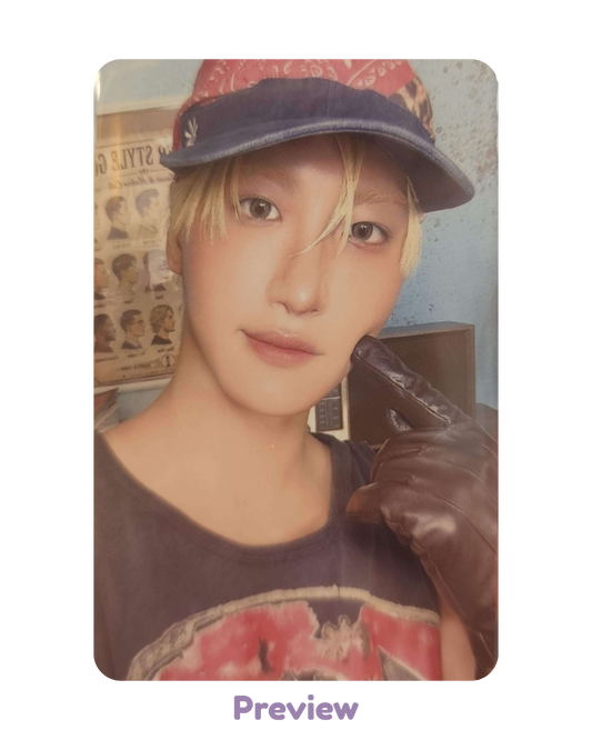 Seonghwa Soundwave Trading Card ver. 1 Pop-up Golden Hour part 5 ATEEZ
