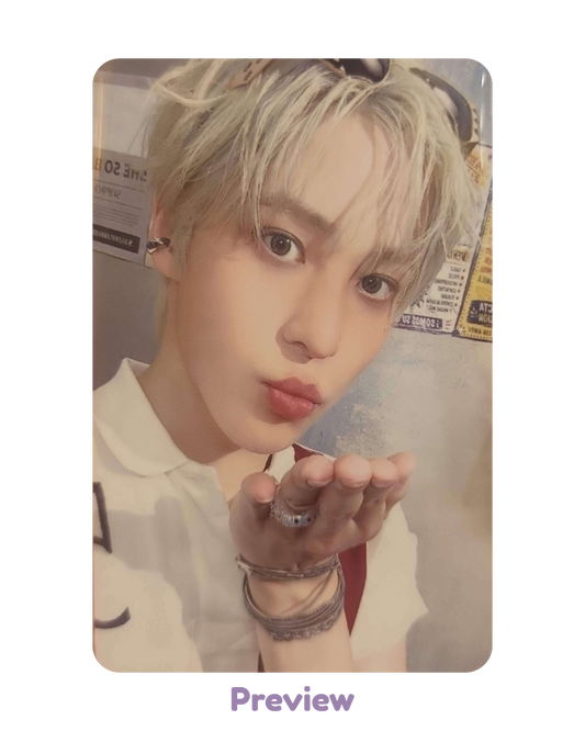 Yunho Soundwave Trading Card ver. 1 Pop-up Golden Hour part 5 ATEEZ