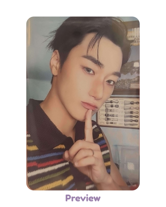 San Soundwave Trading Card ver. 1 Pop-up Golden Hour part 5 ATEEZ
