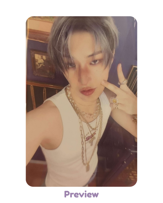 Mingi Soundwave Trading Card ver. 1 Pop-up Golden Hour part 5 ATEEZ