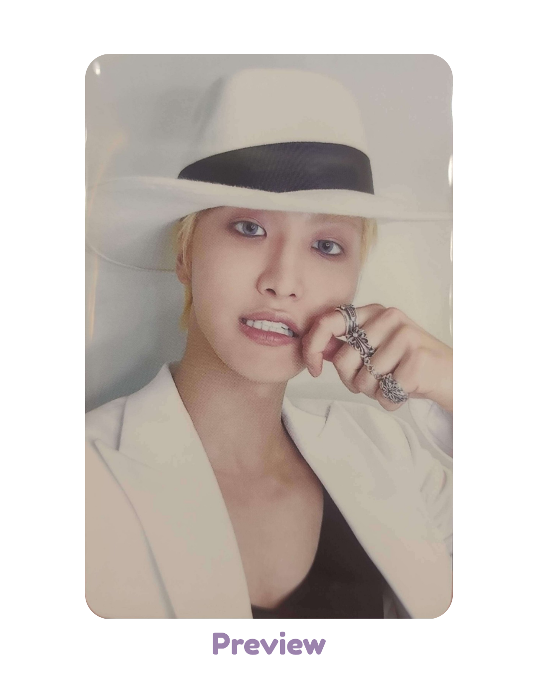 Seonghwa Soundwave Trading Card ver. 2 Pop-up Golden Hour part 5 ATEEZ
