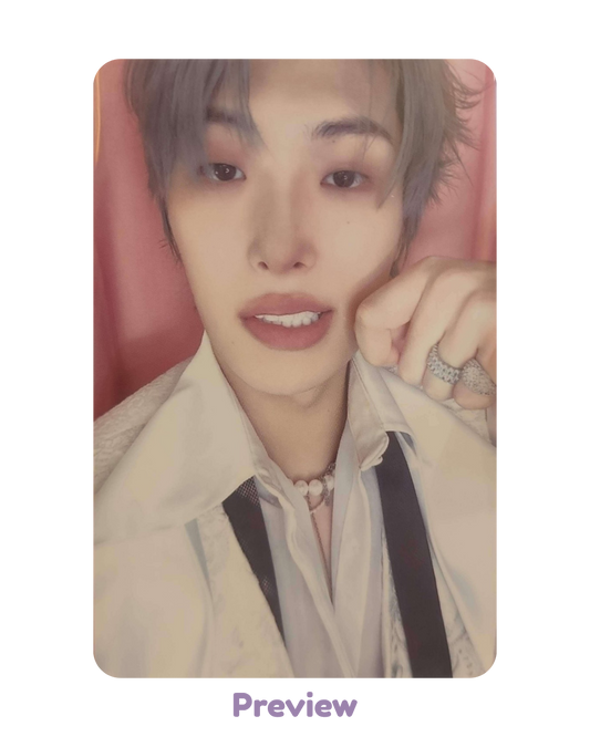 Mingi Soundwave Trading Card ver. 2 Pop-up Golden Hour part 5 ATEEZ
