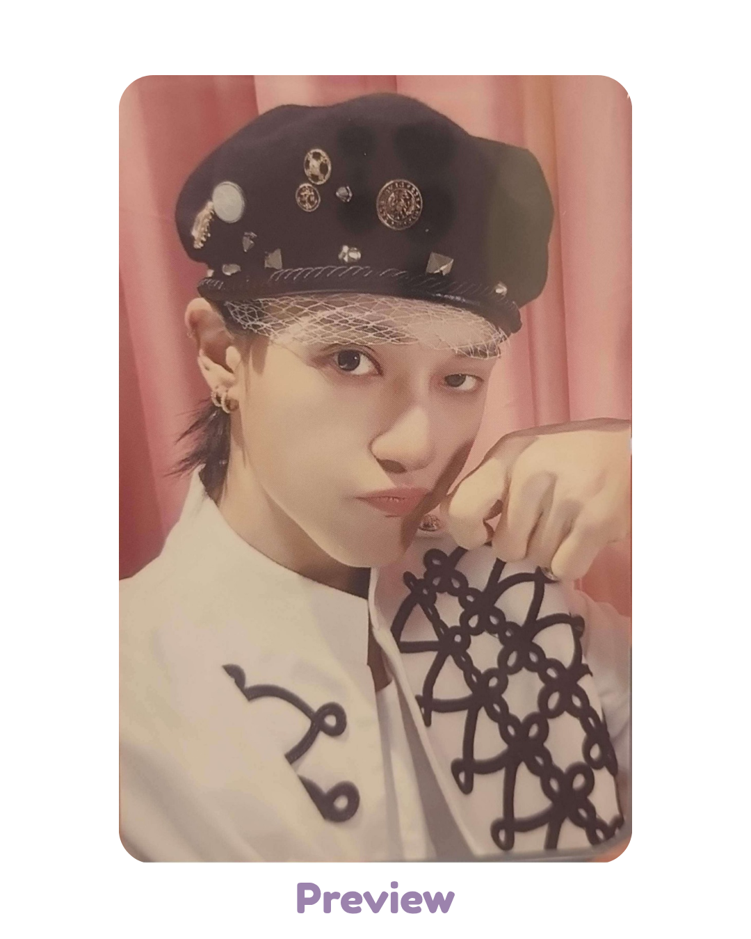 Wooyoung Soundwave Trading Card ver. 2 Pop-up Golden Hour part 5 ATEEZ