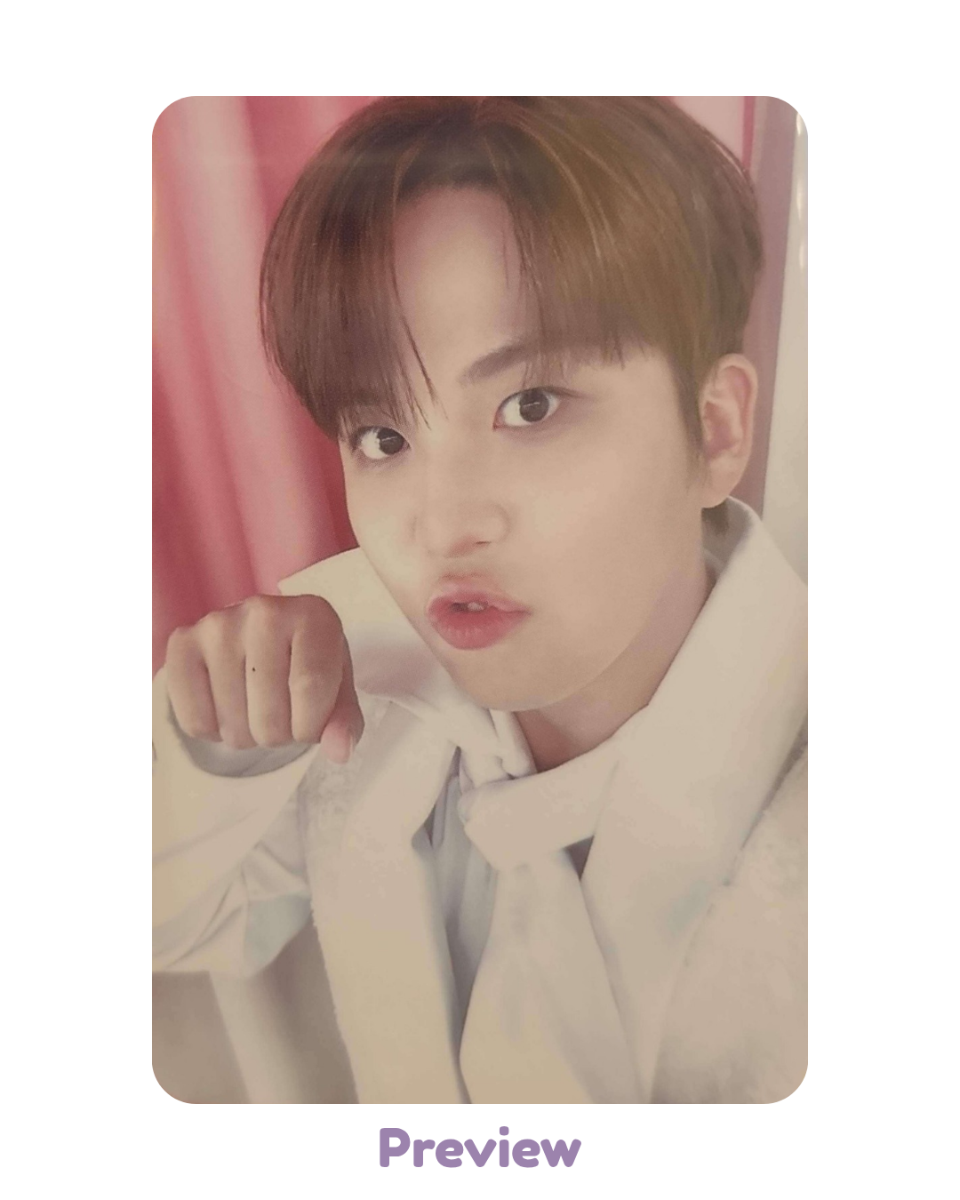 Jongho Soundwave Trading Card ver. 2 Pop-up Golden Hour part 5 ATEEZ