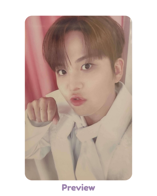 Jongho Soundwave Trading Card ver. 2 Pop-up Golden Hour part 5 ATEEZ