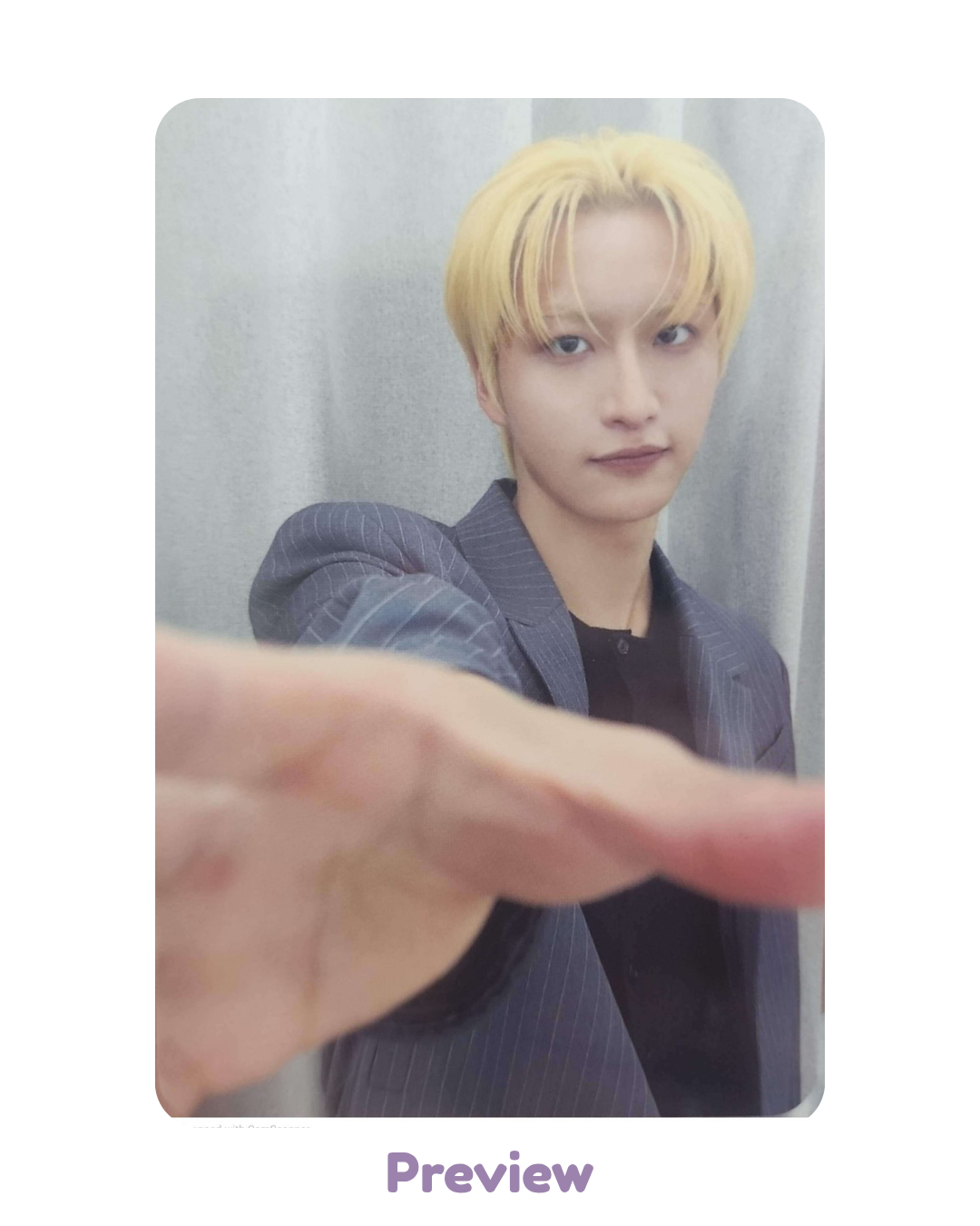Seonghwa Soundwave 50K Purchase Benefit Pop-up Golden Hour part 5 ATEEZ