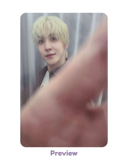 Yunho Soundwave 50K Purchase Benefit Pop-up Golden Hour part 5 ATEEZ
